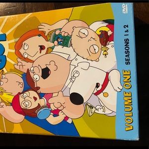 Family guy seasons 1&2 on DVD